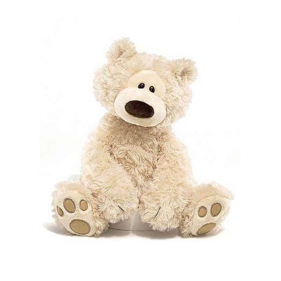 Beige teddybeer Philbin 33 cm