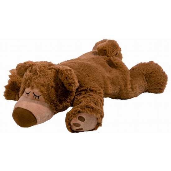 Bruine beren heatpack-coldpack knuffels 32 cm knuffeldieren