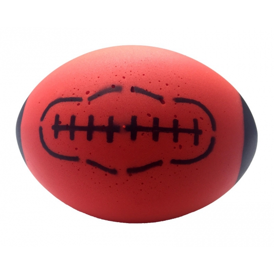 Foam rugby ballen rood 24 cm