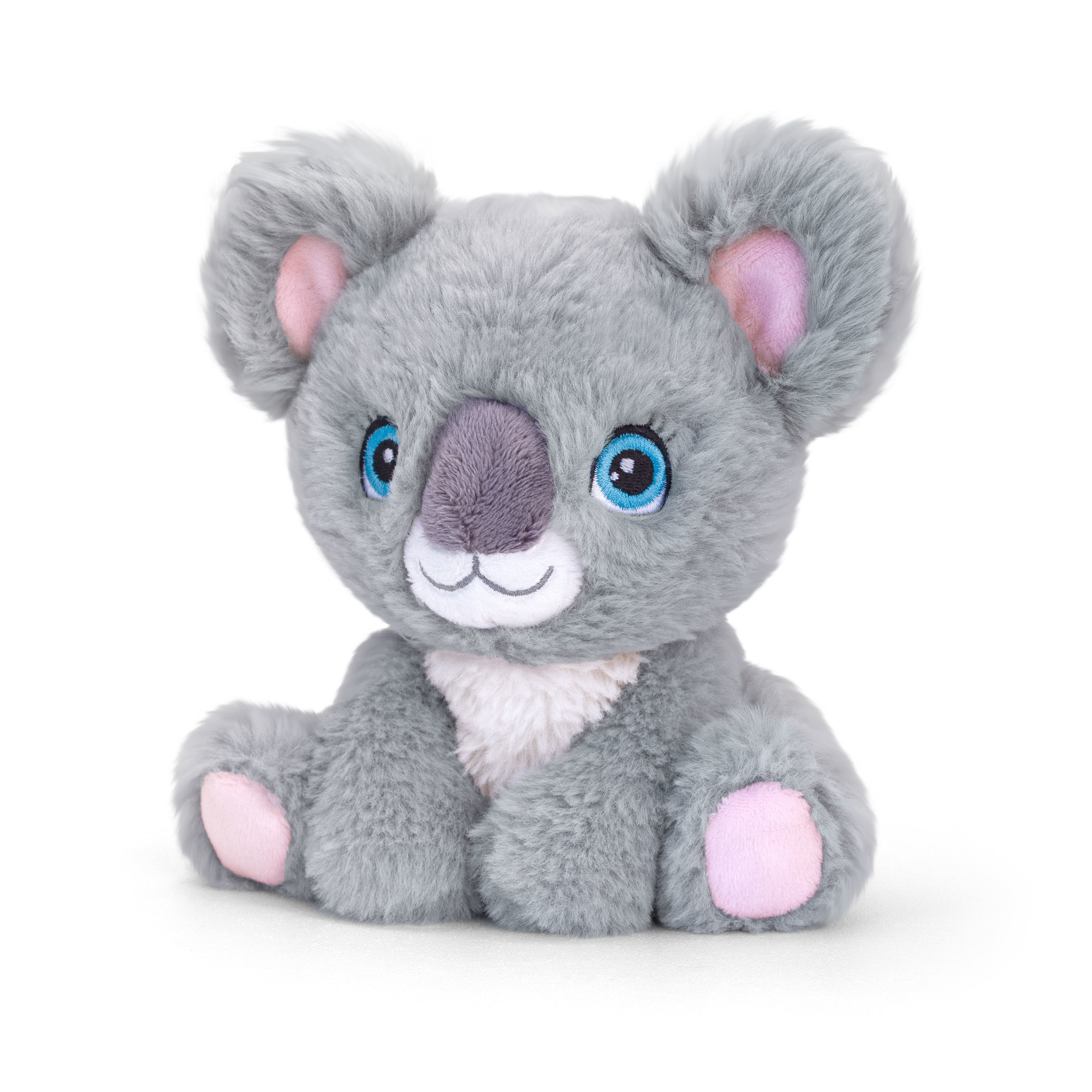 Keel Toys Pluche knuffel dier koala geborduurde ogen 16 cm