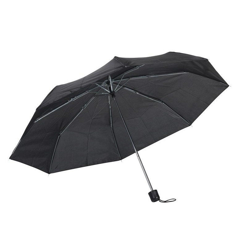 Kleine uitvouwbare paraplu zwart 96 cm