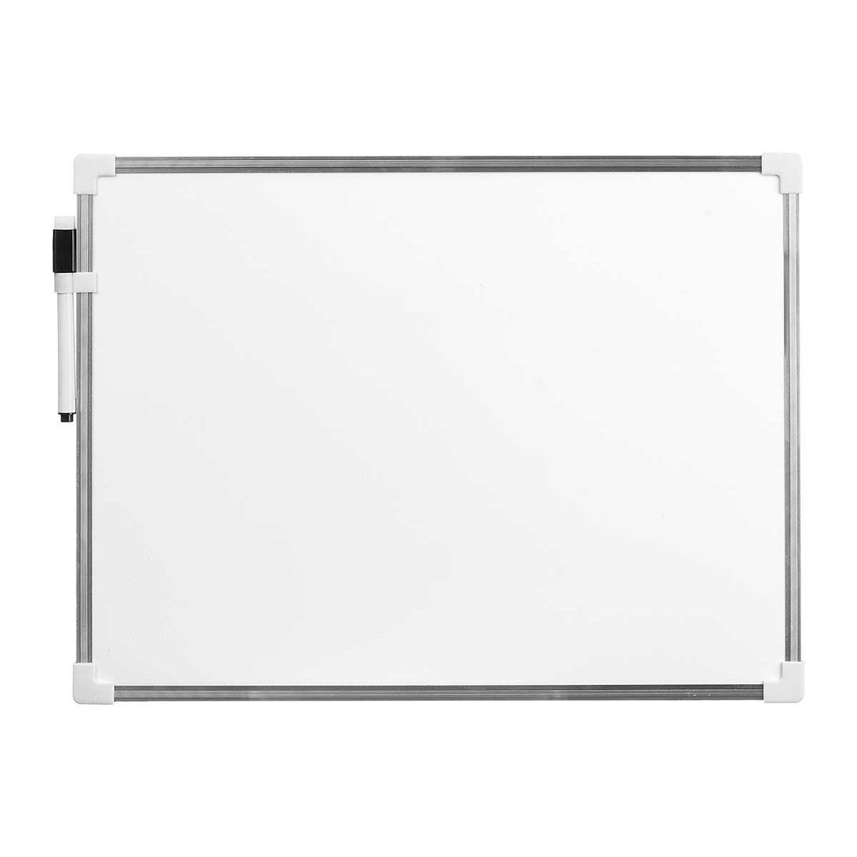 Pincello Whiteboard magnetisch met marker en dop gum 30 x 40 cm kunststof
