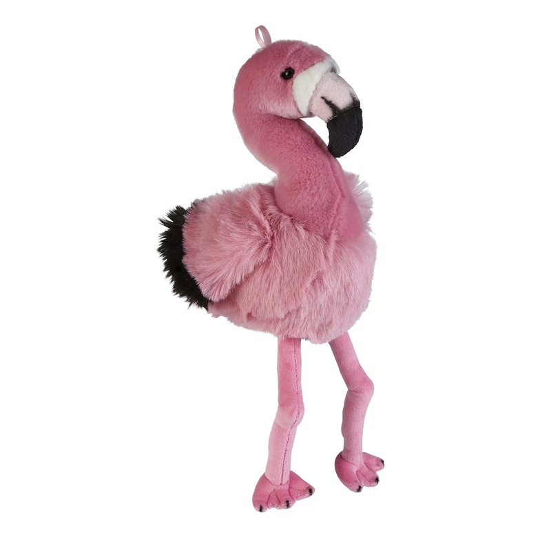Pluche flamingo knuffeldier 41 cm
