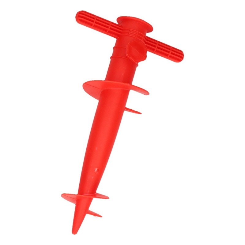 Rode parasolvoet-parasolstandaard