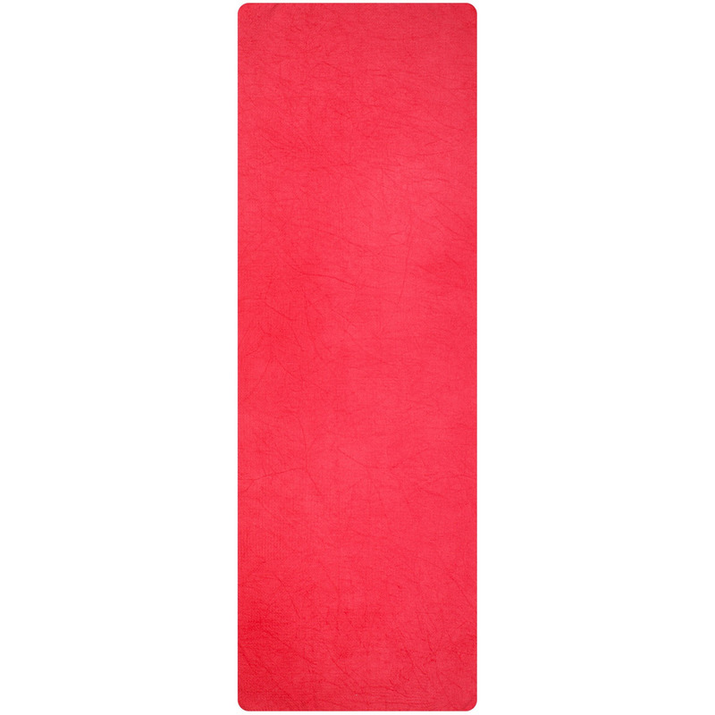 Roze yoga-sport handdoek antislip 183 x 61 cm