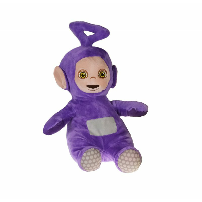 Teletubbies knuffel Tinky Winky paars pluche speelgoed 30 cm