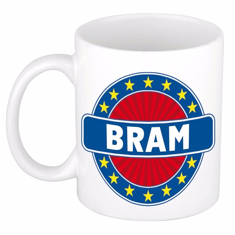 Voornaam Bram koffie-thee mok of beker