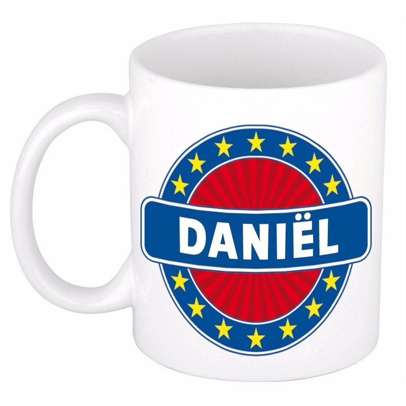 Voornaam Daniel koffie-thee mok of beker