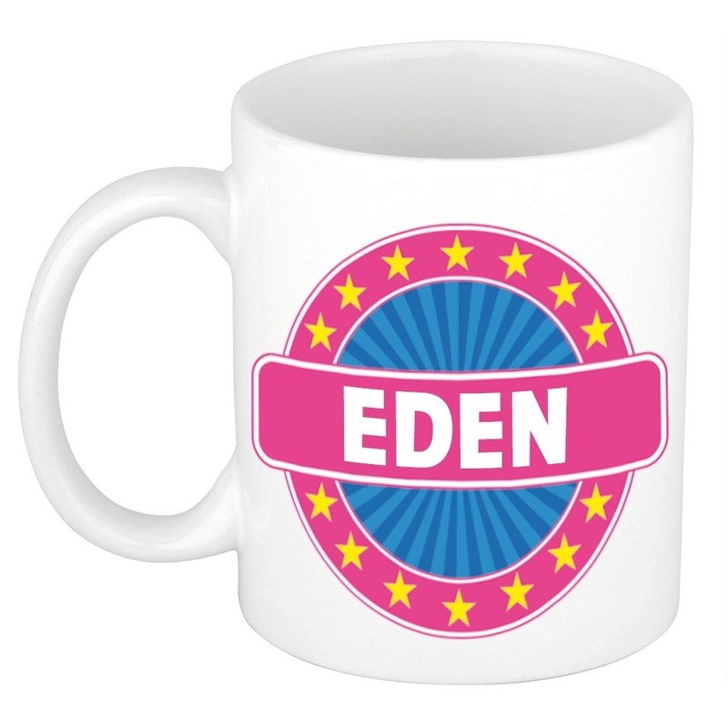 Voornaam Eden koffie-thee mok of beker