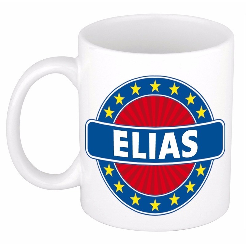 Voornaam Elias koffie-thee mok of beker