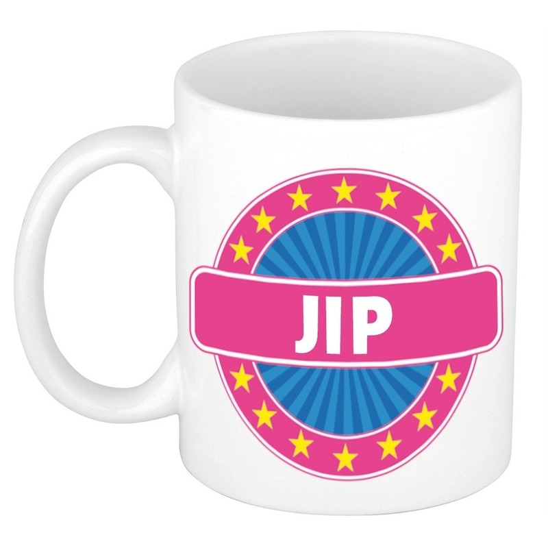 Voornaam Jip koffie-thee mok of beker