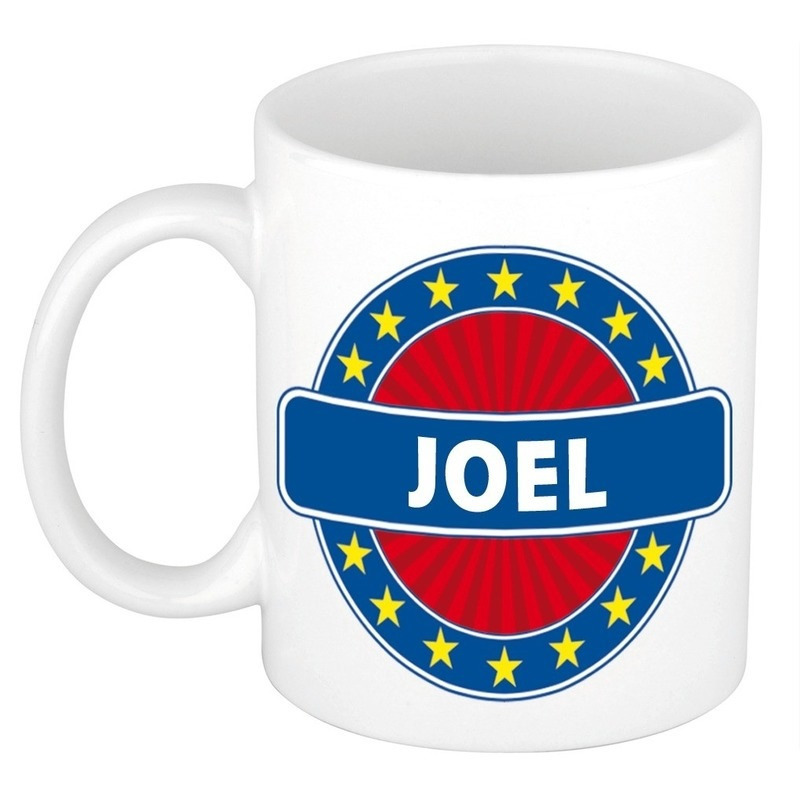 Voornaam Joel koffie-thee mok of beker