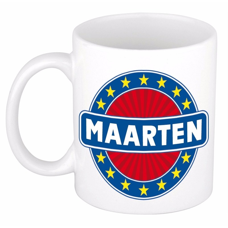 Voornaam Maarten koffie-thee mok of beker