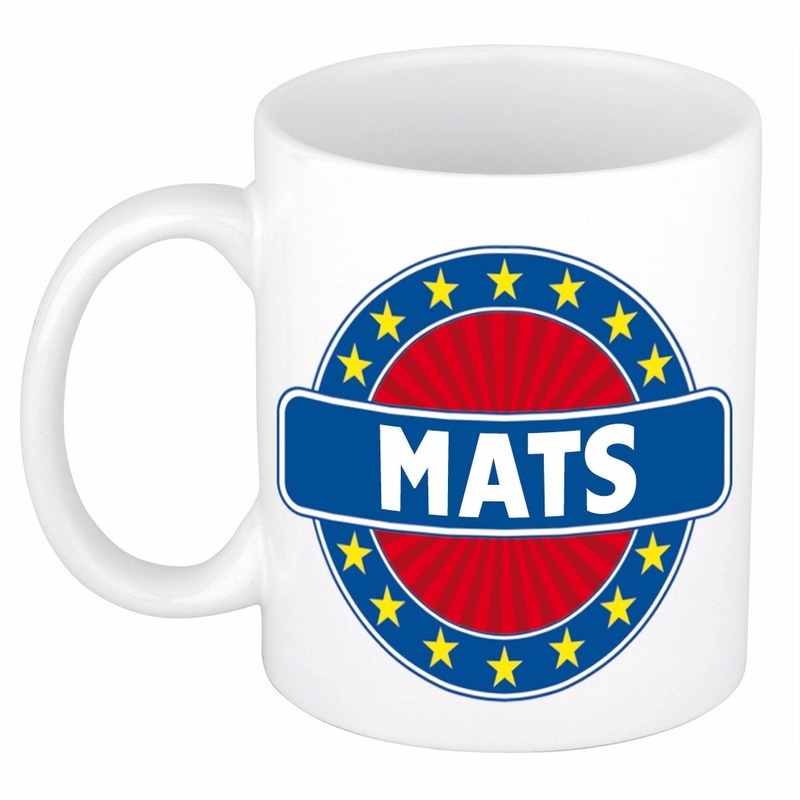 Voornaam Mats koffie-thee mok of beker