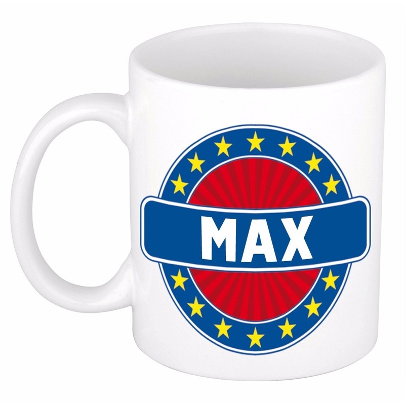 Voornaam Max koffie-thee mok of beker