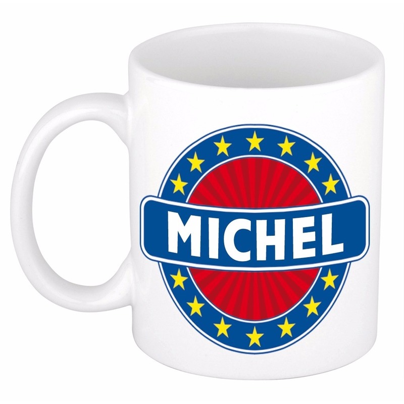 Voornaam Michel koffie-thee mok of beker