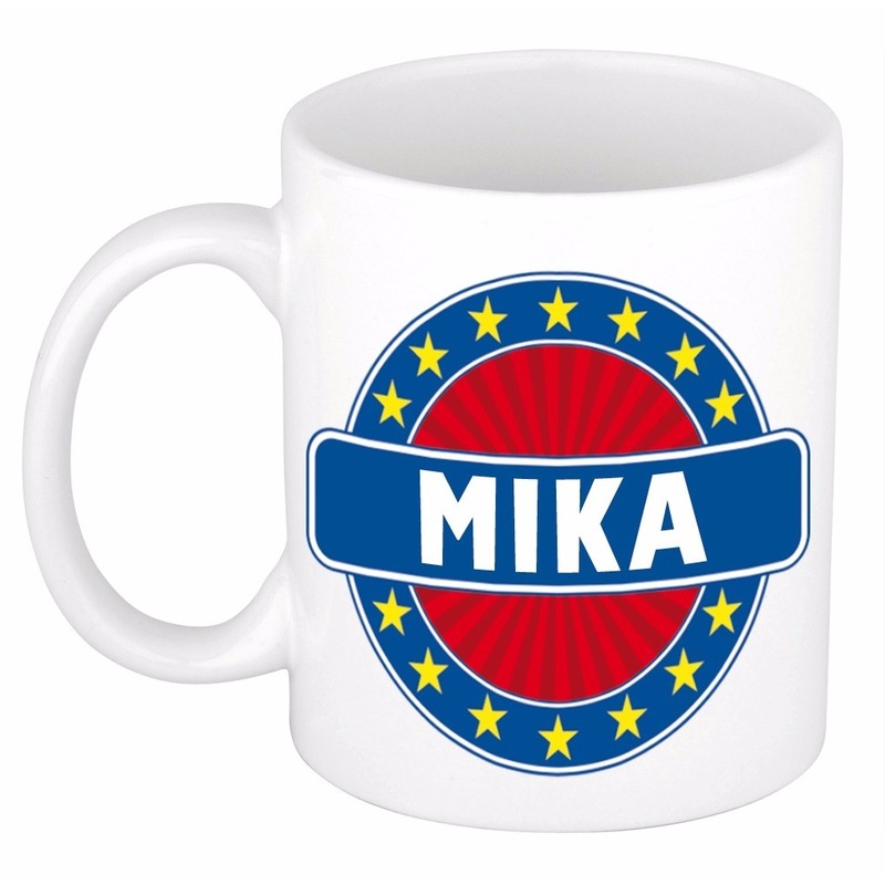 Voornaam Mika koffie-thee mok of beker