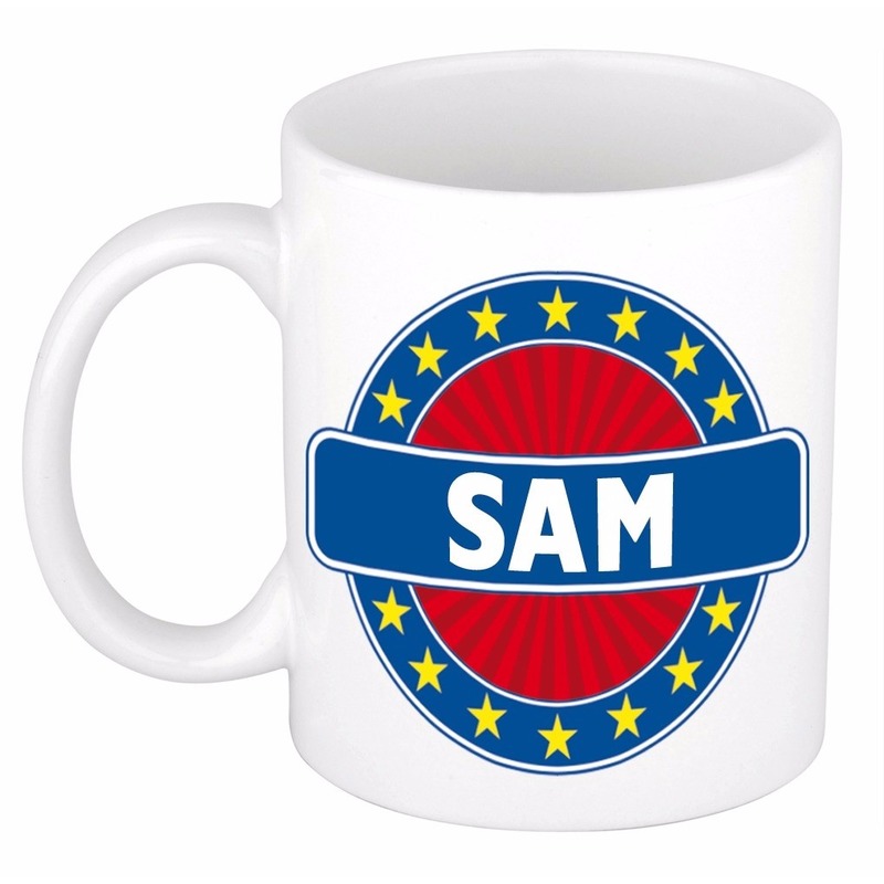 Voornaam Sam koffie-thee mok of beker