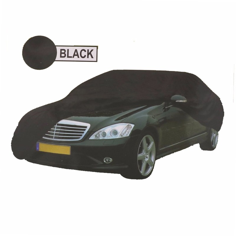 Zwarte auto beschermingshoes XL 534 x 178 x 120 cm