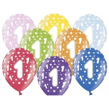 Birthday party 1 years decoration package guirlande and balloons