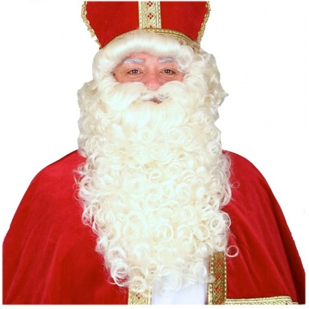 Sinterklaas wig and beard