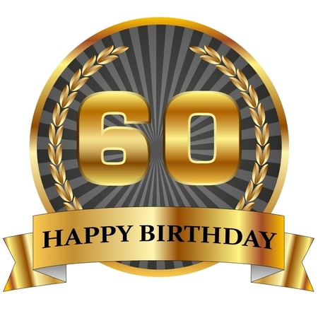 Happy birthday mok / beker 60 jaar