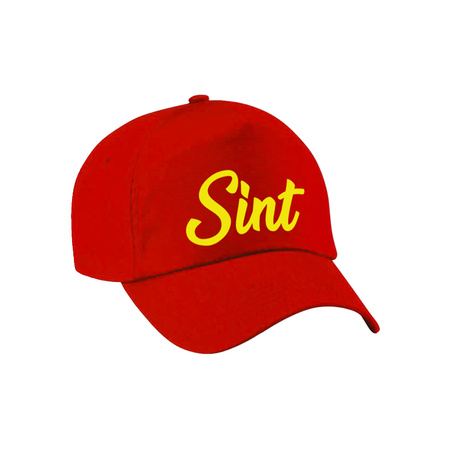 Sint cap red for adults