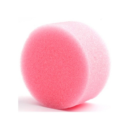Superstar schmink fuchsia roze 16 gram met rond grimeer sponsje