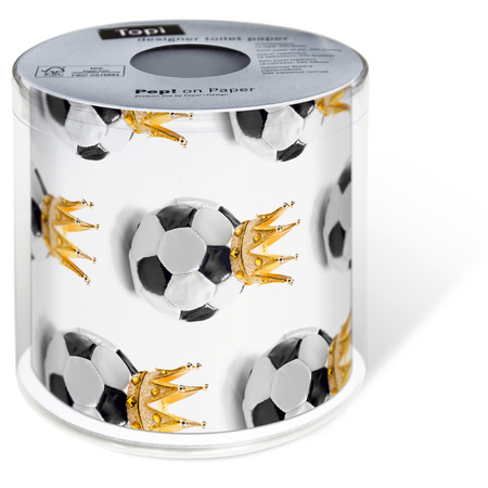Besluit Stereotype Spit Voetbal toiletpapier 3 laags | Sinterklaas versiering, kostuum & kado winkel
