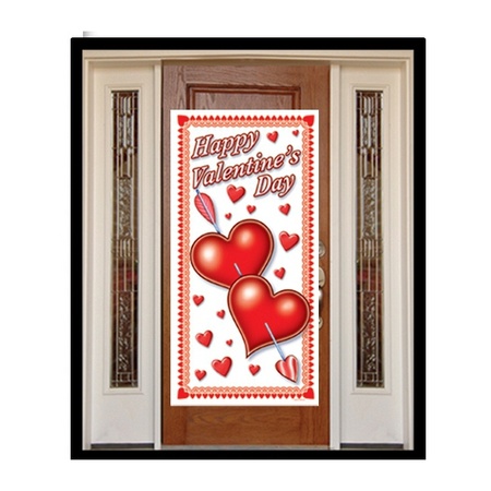 Valentijn deurposter 152 cm