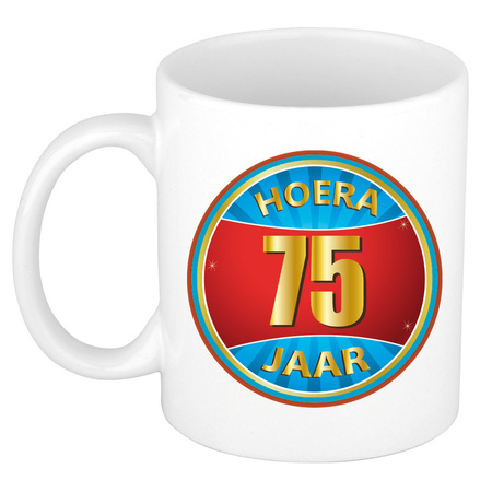 75 year birth day mug 300 ml