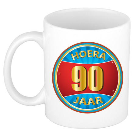 90 year birth day mug 300 ml